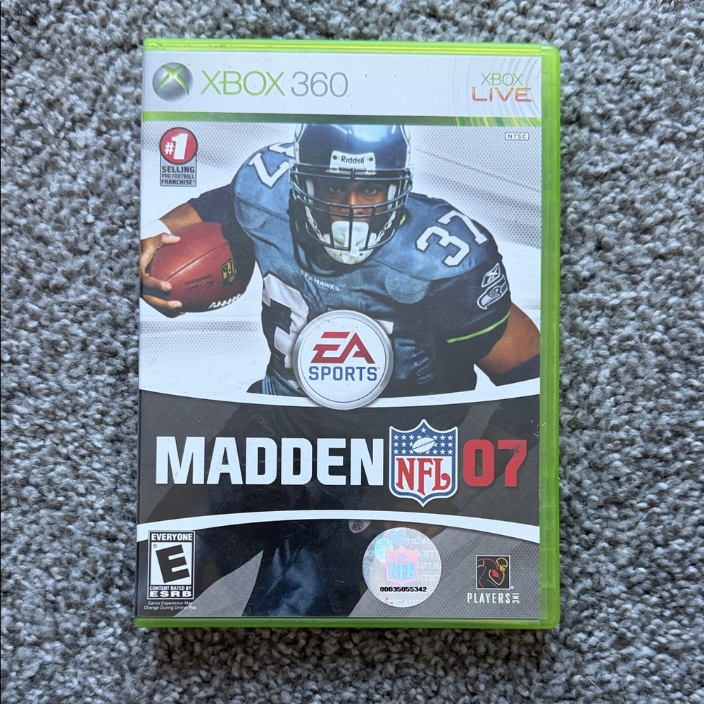 Madden NFL 07 Xbox 360 Game